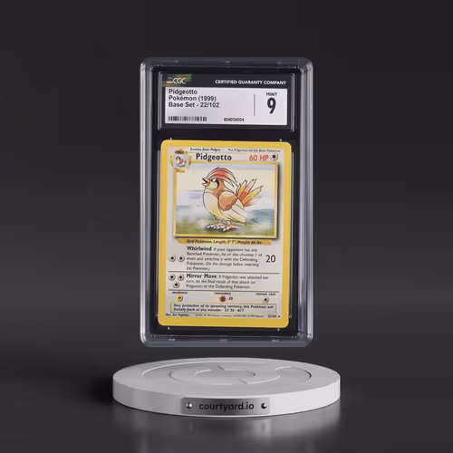 1999 Base Set #22/102 Pidgeotto (CGC 9 MINT)