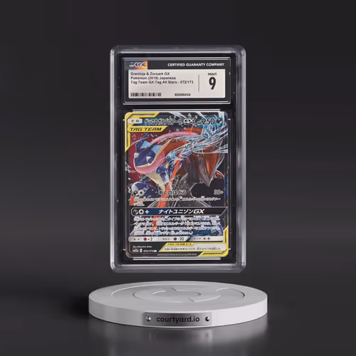 2019 Tag Team GX: Tag All Stars #072/173 Greninja & Zoroark GX - Holo (CGC 9 MINT)