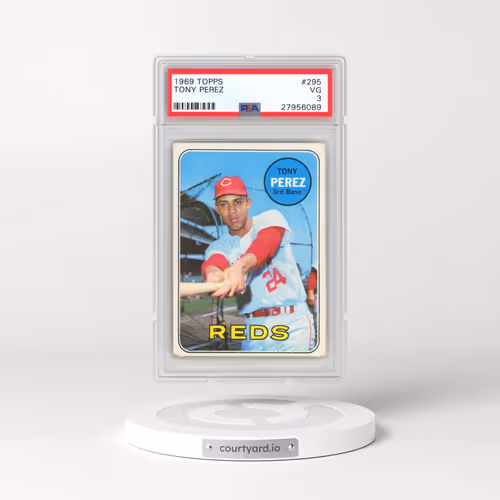 1969 Topps #295 Tony Perez (PSA 3 VG)