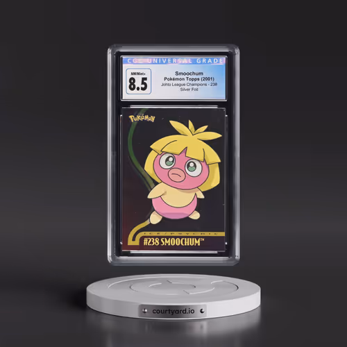 2001 Johto League Champions #238 Smoochum - Silver Foil (CGC 8.5 NM-MT+)
