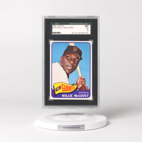 1965 Topps #176 Willie Mccovey (SGC 5 EX)