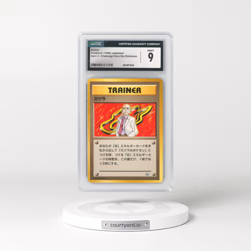 1999 Gym 2: Challenge from the Darkness Blaine - Non-Holo (CGC 9 MINT)