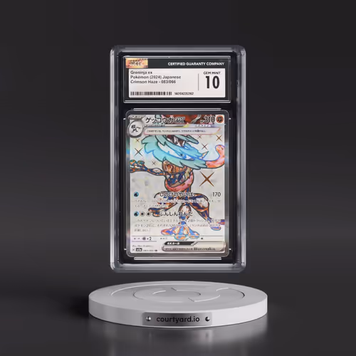 2024 Crimson Haze #083/066 Greninja ex - Super Rare Holo (CGC 10 GEM MINT)