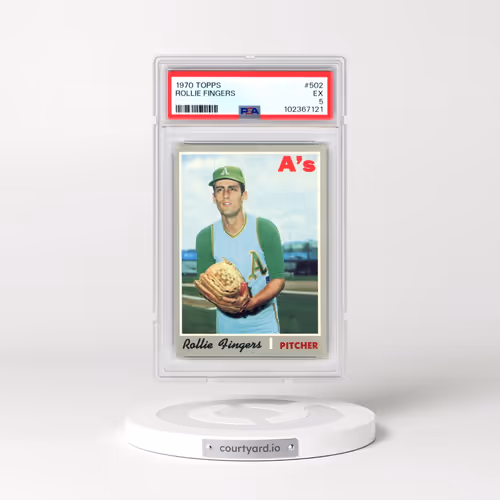 1970 Topps #502 Rollie Fingers (PSA 5 EX)