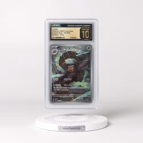 2023 Pokémon Sv4k-Ancient Roar #067 Crustle - Art Rare (CGC 10 PRISTINE)