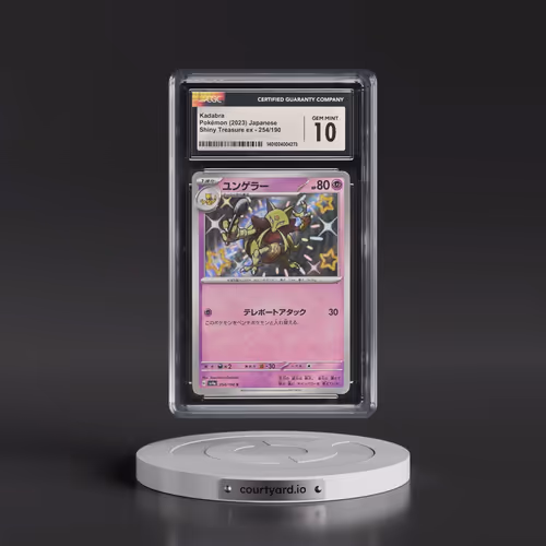 2023 Shiny Treasure ex #254/190 Kadabra - Shiny Rare Holo (CGC 10 GEM MINT)