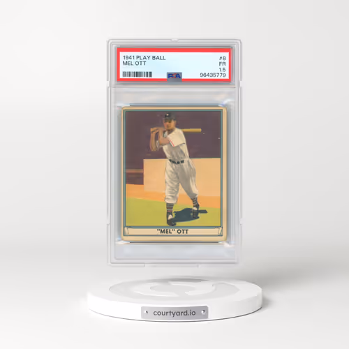 1941 Play Ball #8 Mel Ott (PSA 1.5 FR)