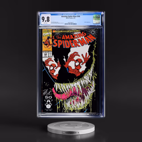 Amazing Spider-Man #346 CGC 9.8 White Pages (Marvel Comics, 4/91)