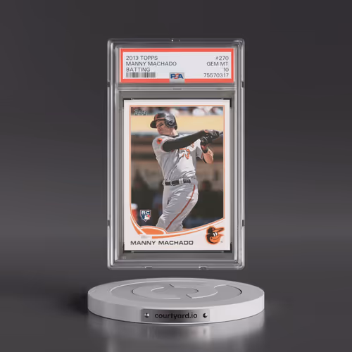 2013 Topps #270 Manny Machado - Batting (PSA 10 GEM MINT)