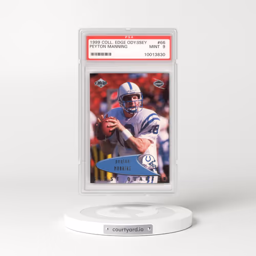 1999 Collector's Edge Odyssey #66 Peyton Manning (PSA 9 MINT)