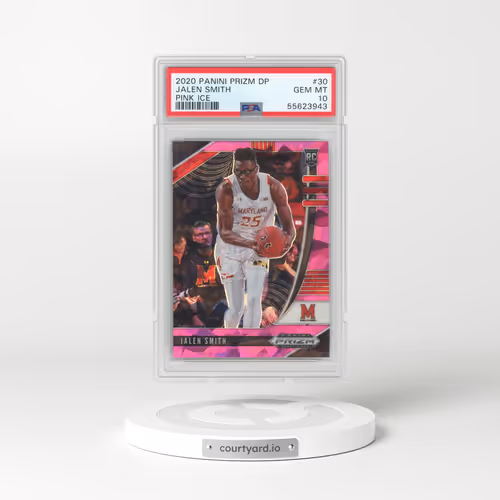 2020 Panini Prizm Draft Picks #30 Jalen Smith - Pink Ice (PSA 10 GEM MINT)