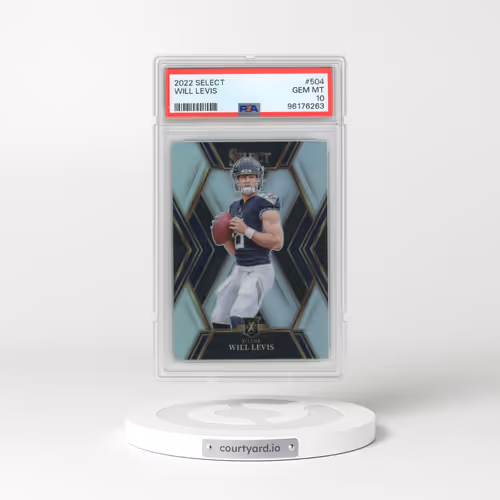 2022 Panini Select #504 Will Levis (PSA 10 GEM MINT)
