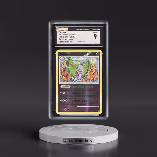 2009 Platinum #25/127 Dustox - Reverse Holo (CGC 9 MINT)