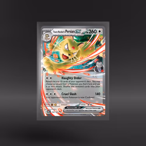 Destined Rivals #150/182 Team Rocket's Persian ex