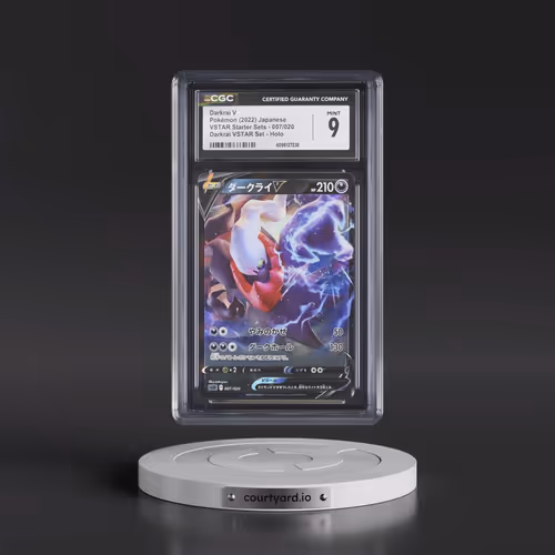 2022 VSTAR Starter Sets #007/020 Darkrai V - Darkrai VSTAR Set Holo (CGC 9 MINT)