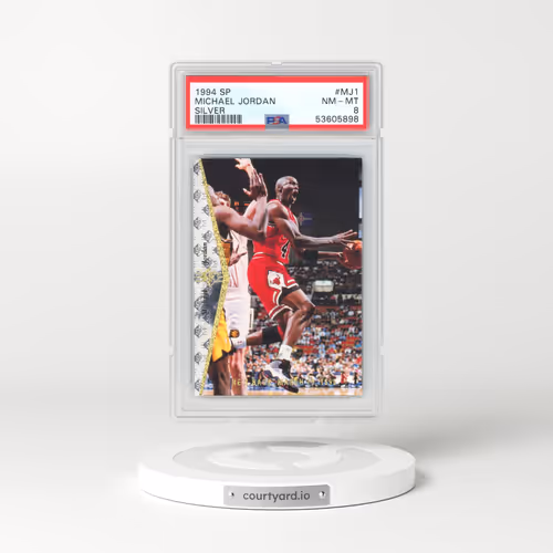 1994 SP #MJ1 Michael Jordan - Silver (PSA 8 NM-MT)