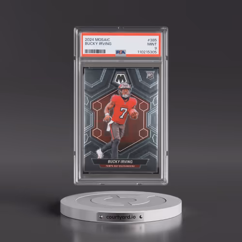 2024 Panini Mosaic #385 Bucky Irving (PSA 9 MINT)