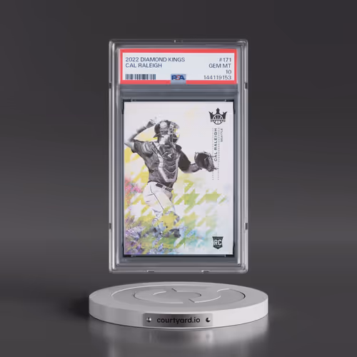 2022 Panini Diamond Kings #171 Cal Raleigh (PSA 10 GEM MINT)