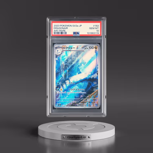 2023 Pokémon Sv2a-Pokemon 151 #182 Dragonair - Art Rare (PSA 10 GEM MINT)