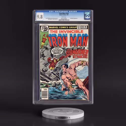 Iron Man #120 CGC 9.8 White Pages (Marvel Comics, 3/79) - Universal