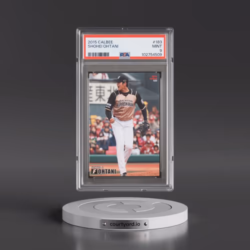 2015 Calbee #183 Shohei Ohtani (PSA 9 MINT)