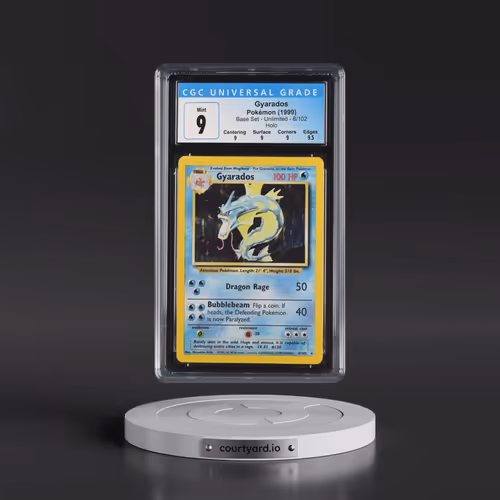 1999 Base Set #6/102 Gyarados - Holo (CGC 9 MINT)
