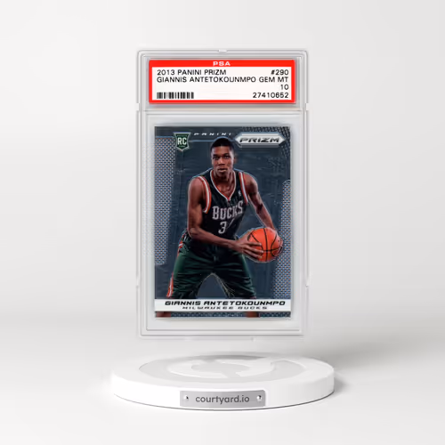 2013 Panini Prizm #290 Giannis Antetokounmpo (PSA 10 GEM MINT)