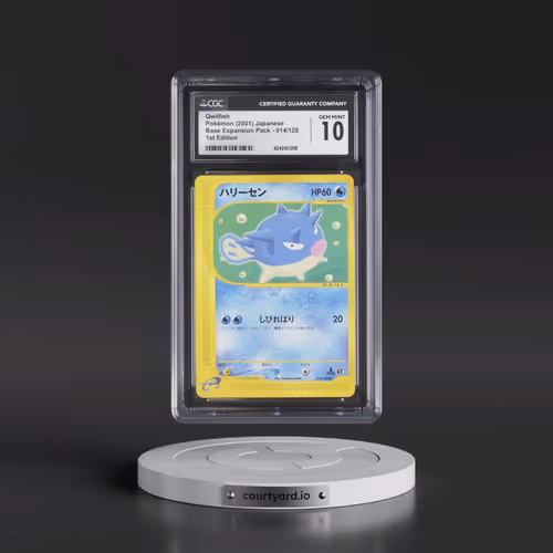 2001 Base Expansion Pack #014/128 Qwilfish - 1st Edition (CGC 10 GEM MINT)