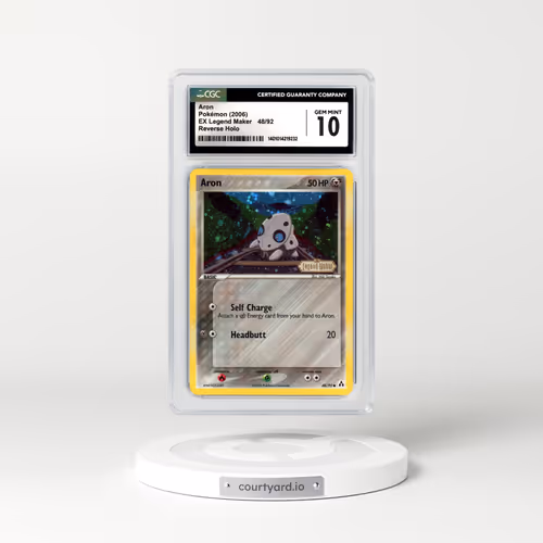 2006 EX Legend Maker #48 Aron - Holo (CGC 10 GEM MINT)