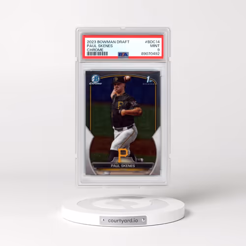 2023 Bowman Draft #BDC14 Paul Skenes - Chrome (PSA 9 MINT)
