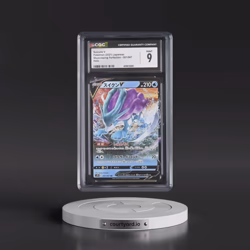 2021 Skyscraping Perfection #001/067 Suicune V - Holo (CGC 9 MINT)