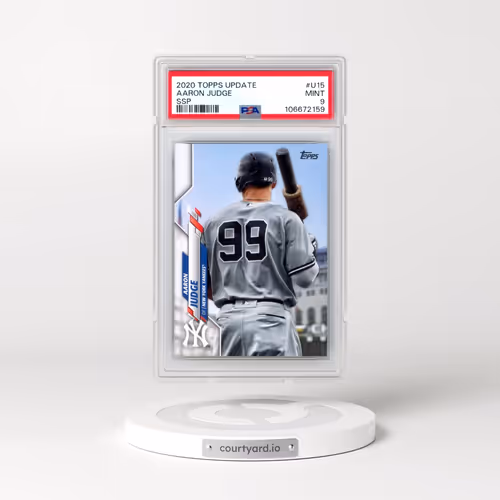 2020 Topps Update #U15 Aaron Judge - Ssp (PSA 9 MINT)