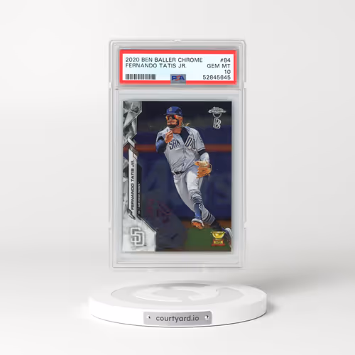 2020 Ben Baller Chrome #84 Fernando Tatis Jr. (PSA 10 GEM MINT)