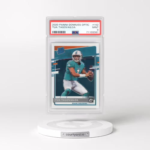 2020 Panini Donruss Optic #152 Tua Tagovailoa (PSA 9 MINT)