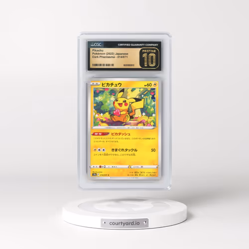 2021 Dark Phantasma #014/071 Pikachu (CGC 10 PRISTINE)