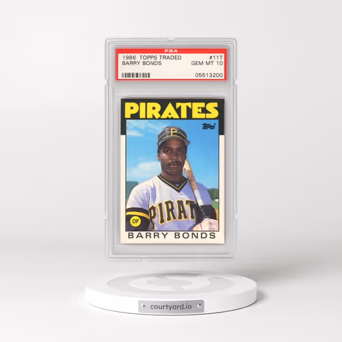 1986 Topps Traded #11T Barry Bonds (PSA 10 GEM MINT)