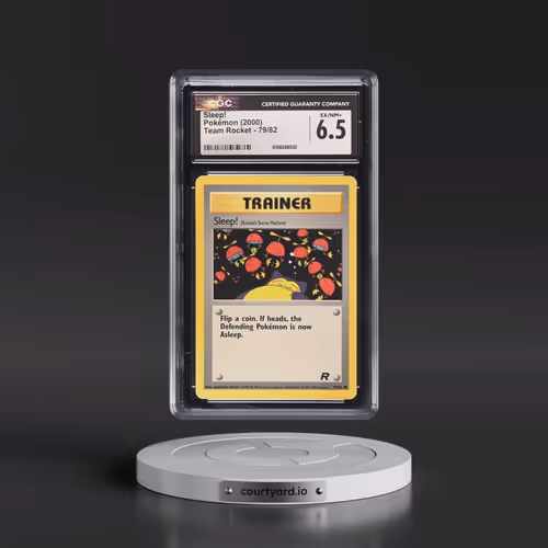 1999 Team Rocket #79/82 Sleep! (CGC 6.5 EX-NM+)