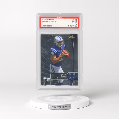 2012 Finest #110 Andrew Luck (PSA 9 MINT)