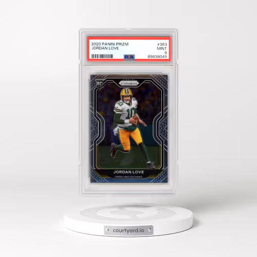2020 Panini Prizm #363 Jordan Love (PSA 9 MINT)