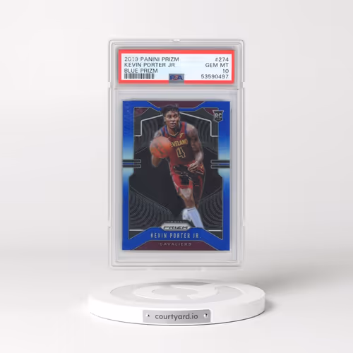 2019 Panini Prizm #274 Kevin Porter Jr. - Blue Prizm (PSA 10 GEM MINT)