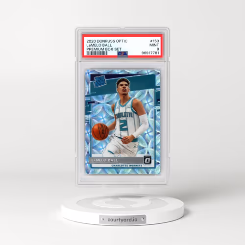 2020 Panini Donruss Optic #153 LaMelo Ball - Premium Box Set (PSA 9 MINT)