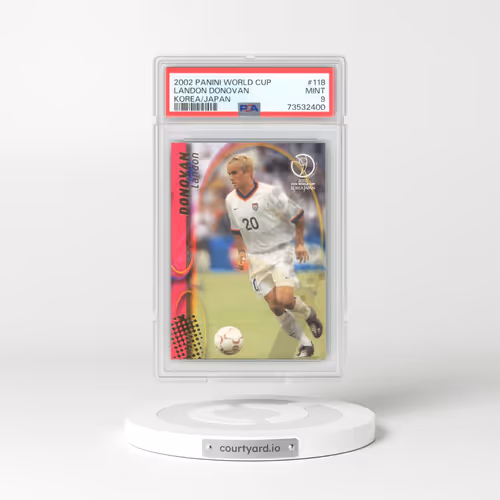 2002 Panini World Cup Korea/Japan #118 Landon Donovan (PSA 9 MINT)