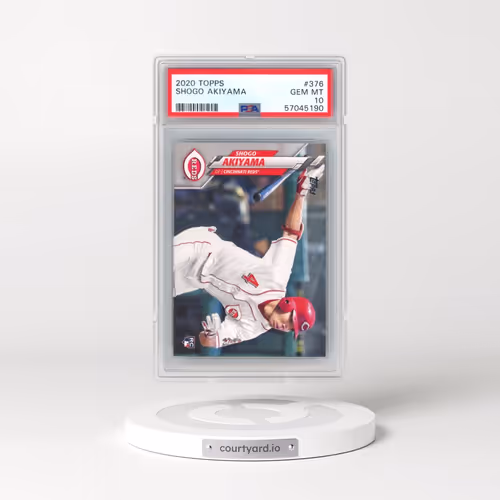 2020 Topps #376 Shogo Akiyama (PSA 10 GEM MINT)