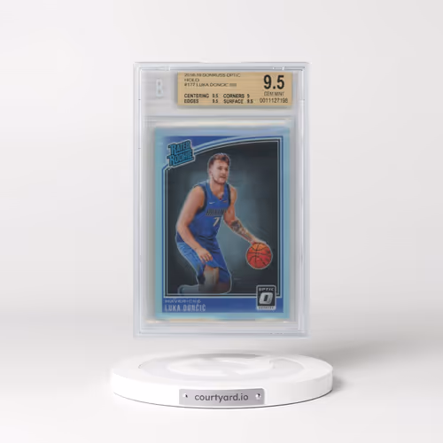 2018 Panini Donruss Optic #177 Luka Doncic - Holo (BGS 9.5 GEM MINT)