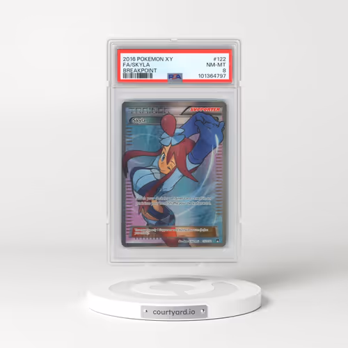 2016 Pokémon XY Breakpoint #122 Skyla - Full Art (PSA 8 NM-MT)