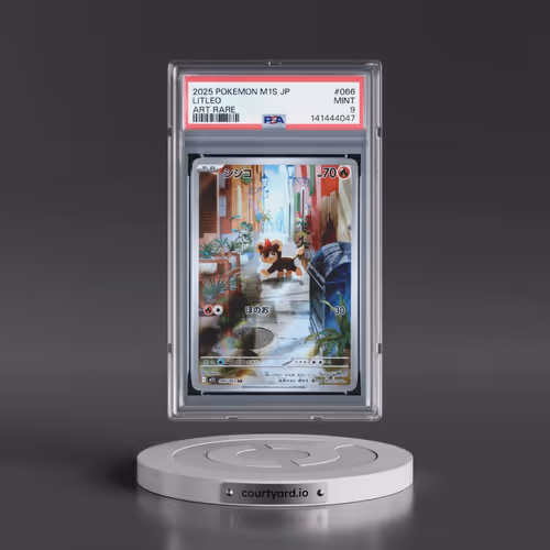 2025 Pokémon M1s-Mega Symphonia #066 Litleo - Art Rare (PSA 9 MINT)
