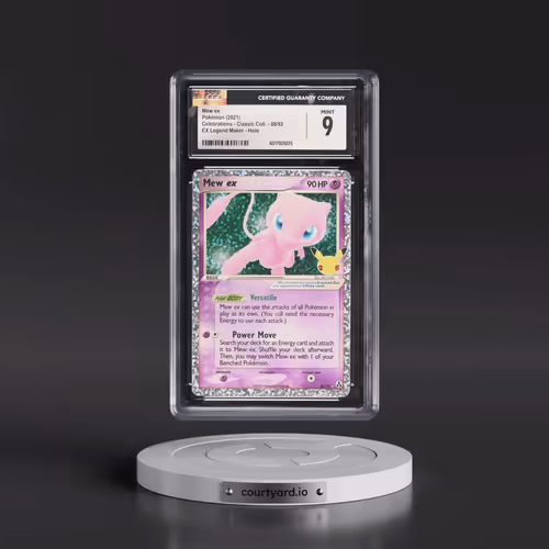 2021 Celebrations - Classic Collection #88/92 Mew ex - EX Legend Maker Holo (CGC 9 MINT)
