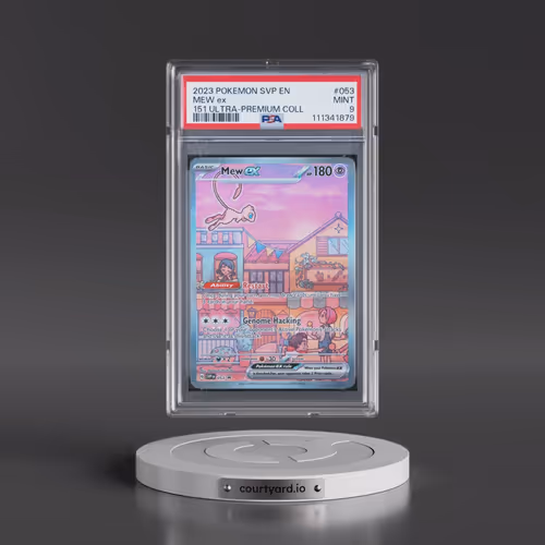 2023 Pokémon Svp EN-SV Black Star Promo #053 Mew EX - Holo 151 Ultra-Premium Collection (PSA 9 MINT)