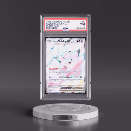 2025 Pokémon Jtg EN-Journey Together #173 Lillie's Clefairy EX - Holo Ultra Rare (PSA 9 MINT)
