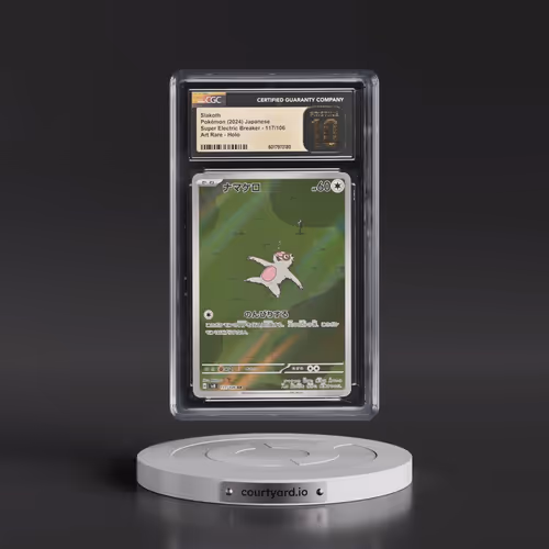 2024 Pokémon SV8-Super Electric Breaker #117 Slakoth - Art Rare (CGC 10 PRISTINE)